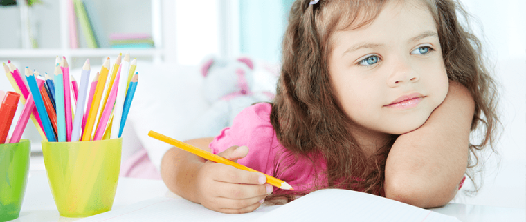 Enfant à l'école